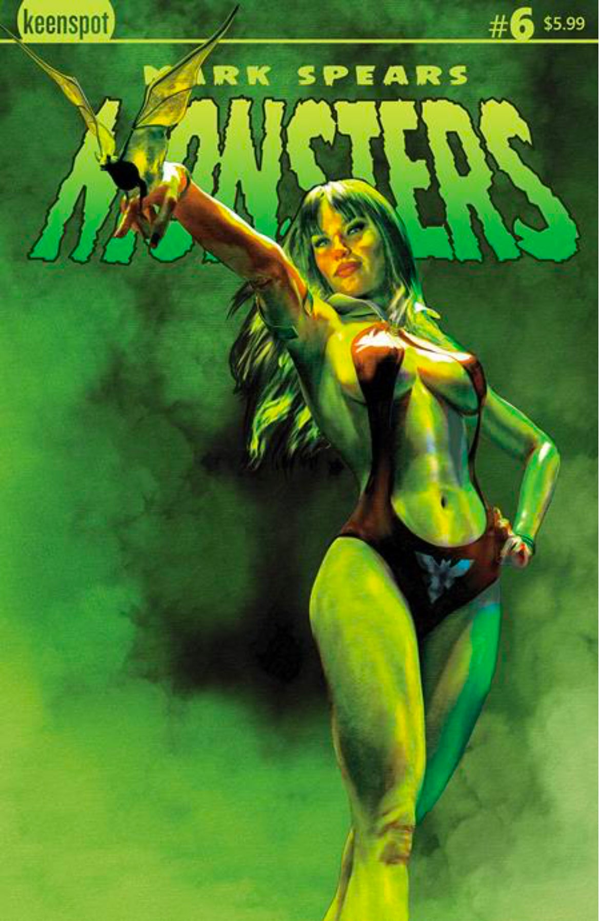 MARK SPEARS MONSTERS #6 CVR C MARK SPEARS VAMPIRELLA VAR (7/30)
