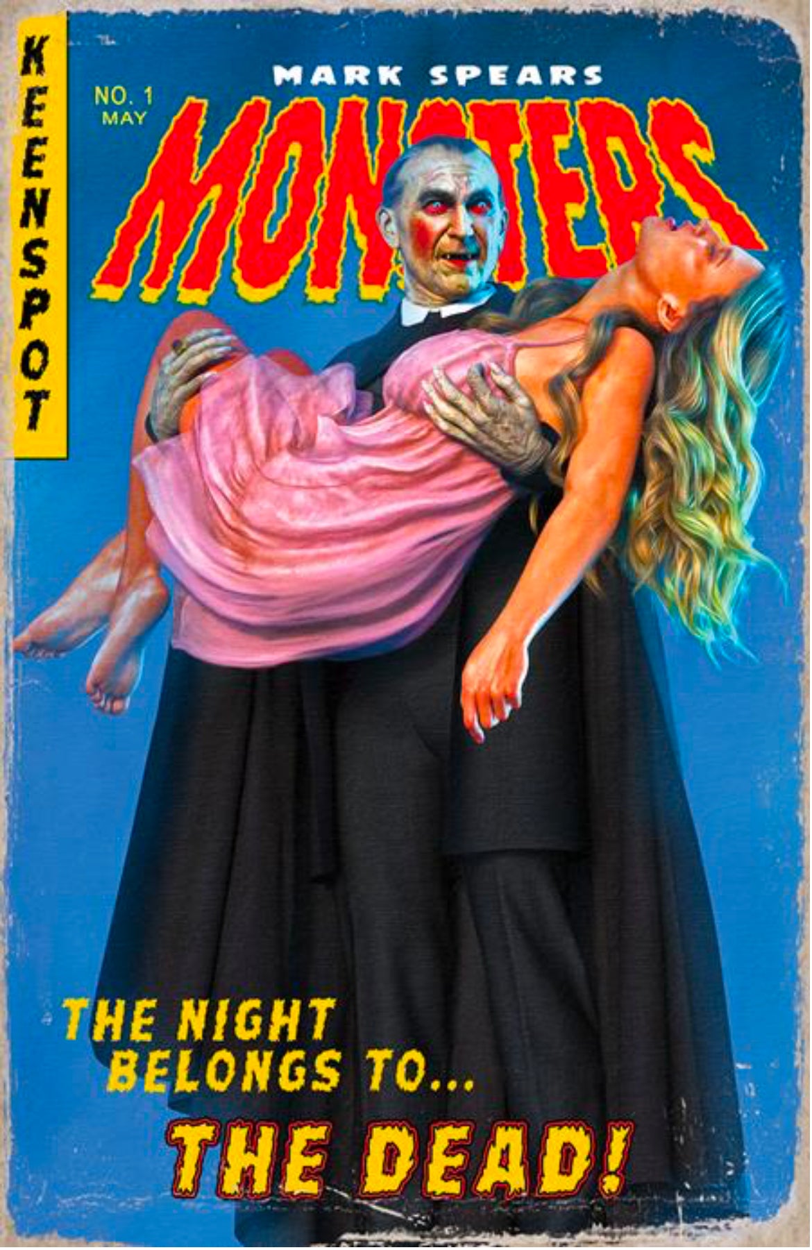 Mark Spears Monsters #1 5th Print A Horror Of Dracula Variant (05/21/2025) KEENSPOT
