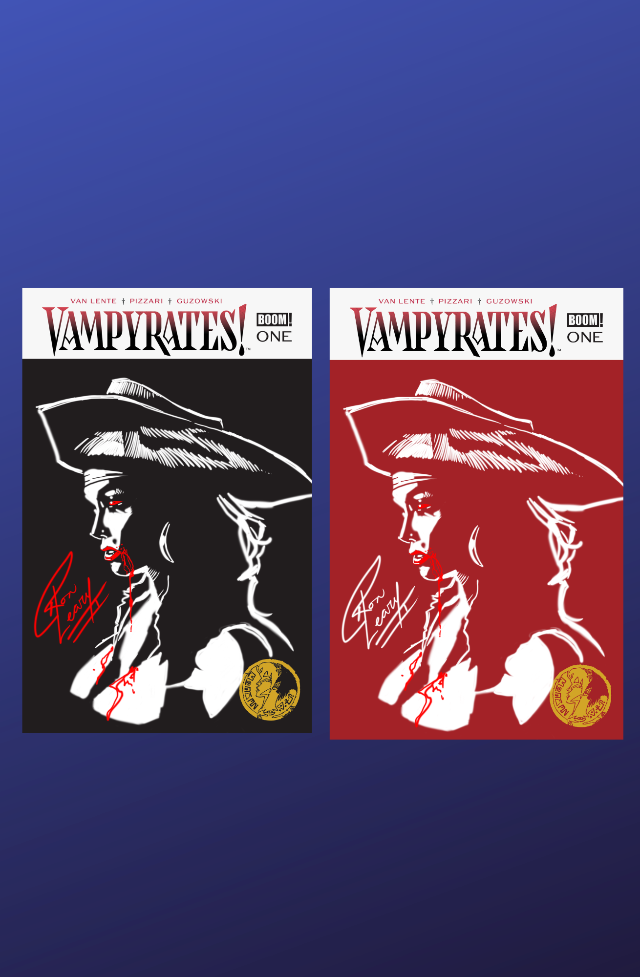 Vampyrates! Original Sketches by Ron Leary Choose Your Cover (7/21/26)
