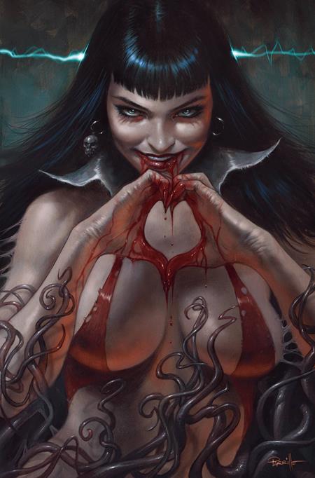 VAMPIRELLA (2025) #6 CVR F LUCIO PARRILLO METAL VIRGIN VAR (12-3-2025)