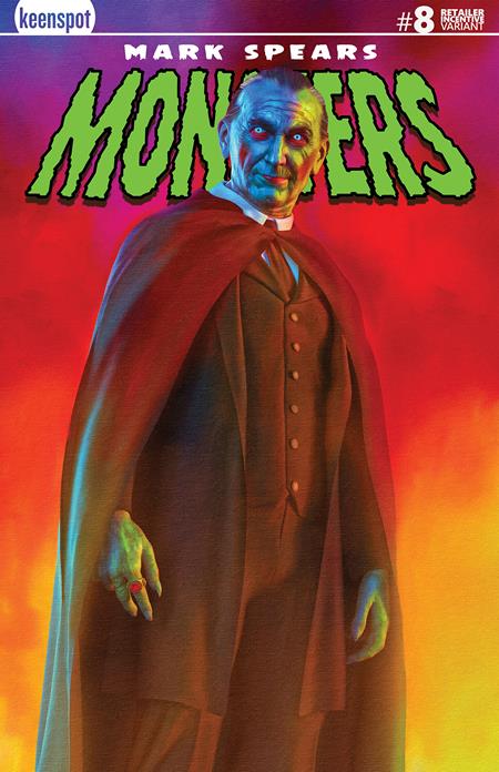 MARK SPEARS MONSTERS #8 CVR B INC 1:250 MARK SPEARS HOLOFOIL VAR (12-17-2025)