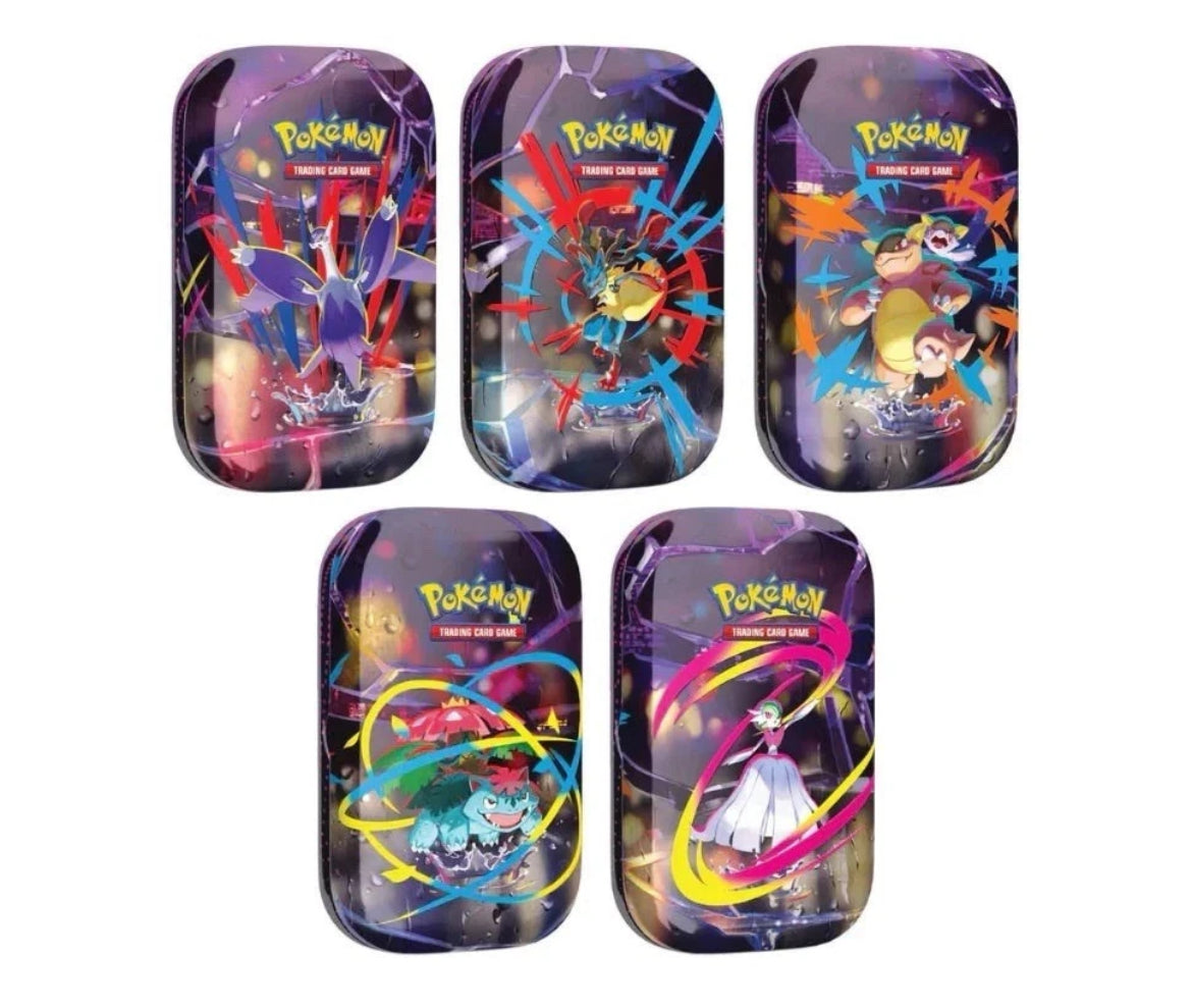 POKEMON MEGA EVOLUTIONS MEGA HEROES MINI TIN