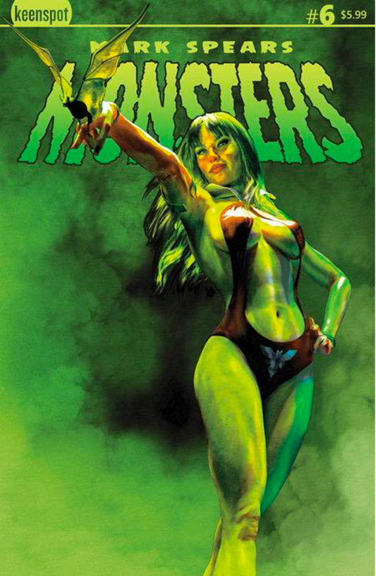 MARK SPEARS MONSTERS #6 CVR C MARK SPEARS VAMPIRELLA VAR (7/30)