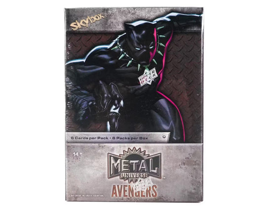 Marvel Metal Universe Avengers Trading Cards 6-Pack Blaster Box (Upper Deck 2024)