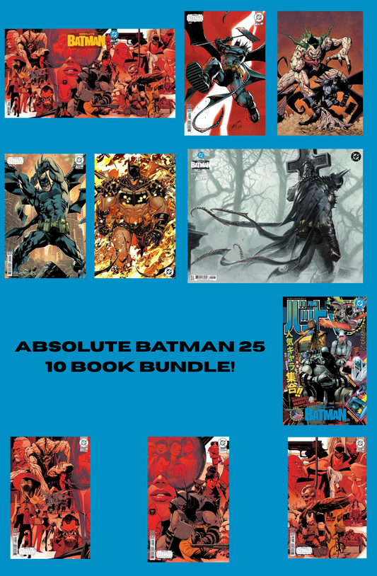 ABSOLUTE BATMAN 25 10 BOOK BUNDLE