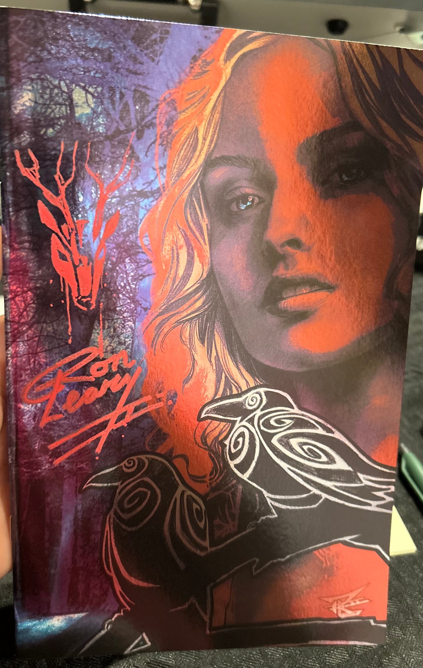 ODIN #1 FOIL RON LEARY EXCLUSIVE