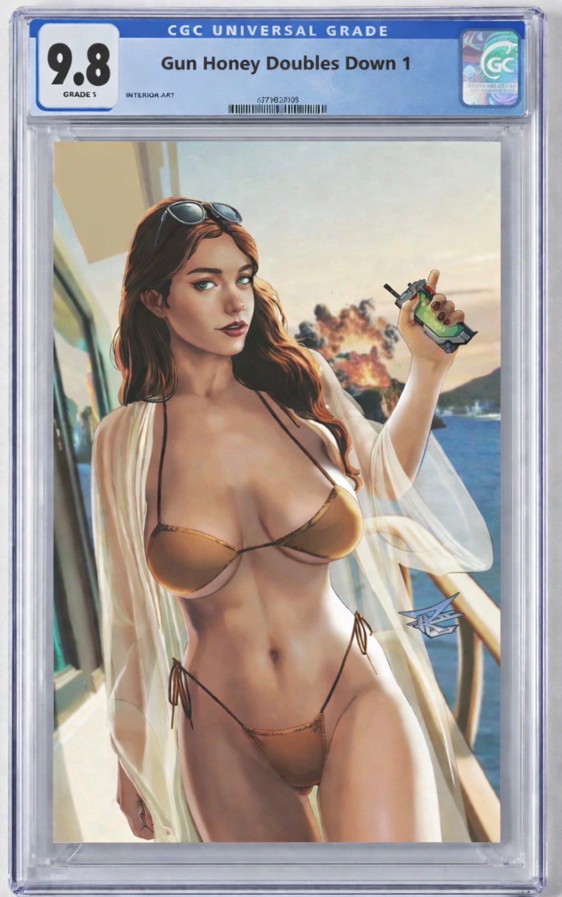 Gun Honey Doubles Down 1 Ron Leary Virgin Exclusive (6-10-2026)