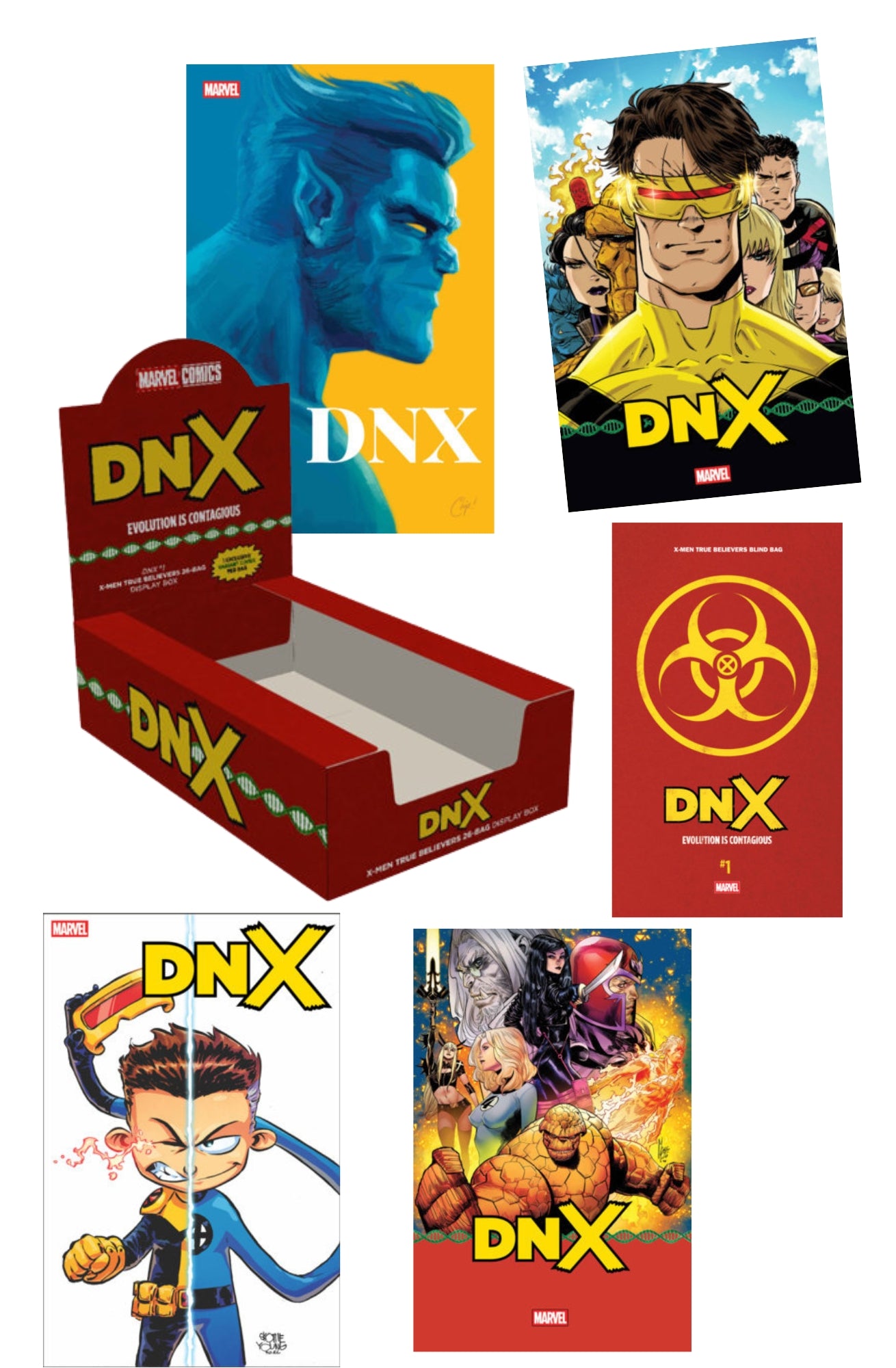 DNX #1 TRUE BELIEVERS 26-BAG DISPLAY BOX
