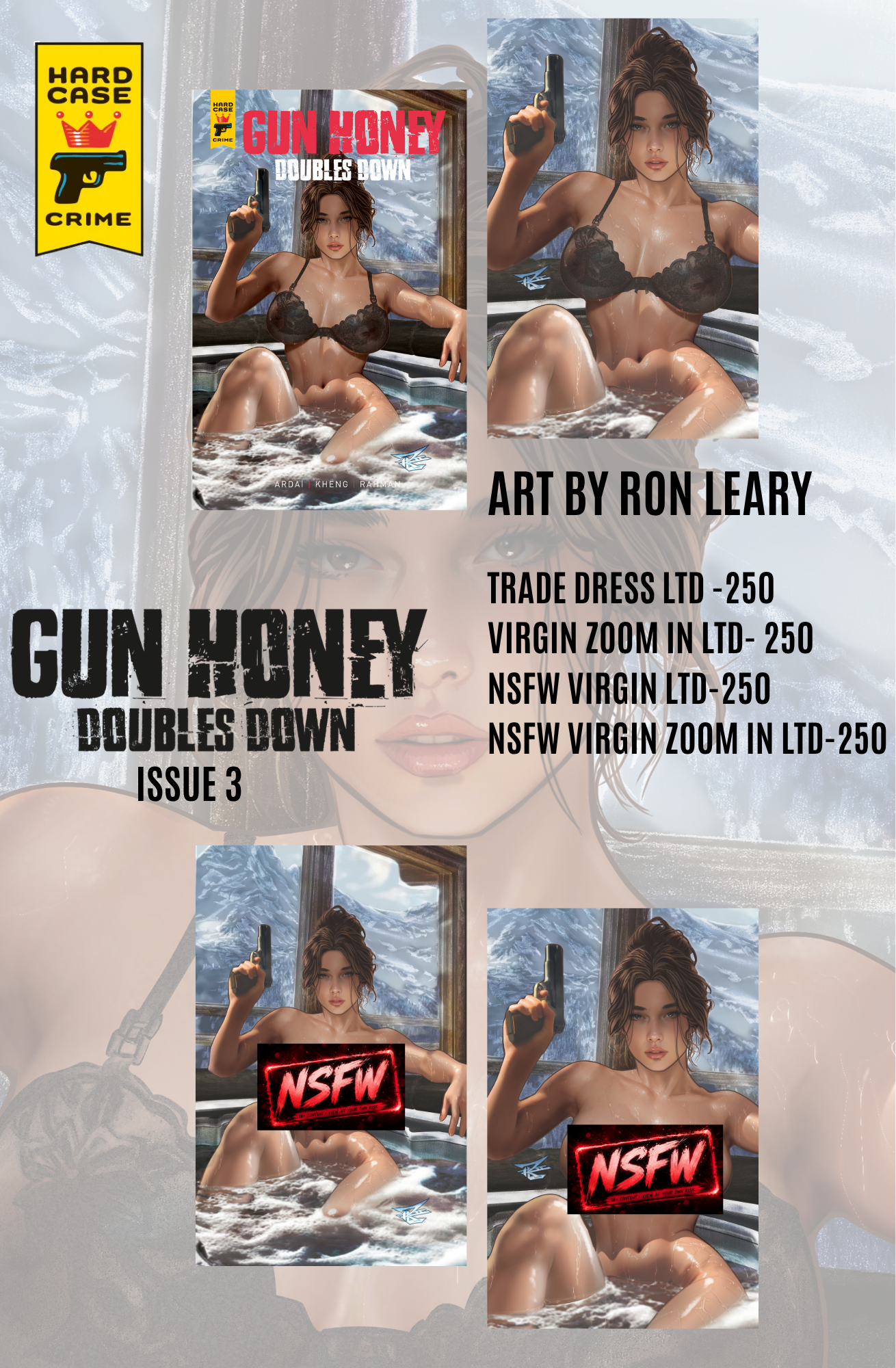 Gun Honey Doubles Down 3 Ron Leary Exclusive(8/26/2026)