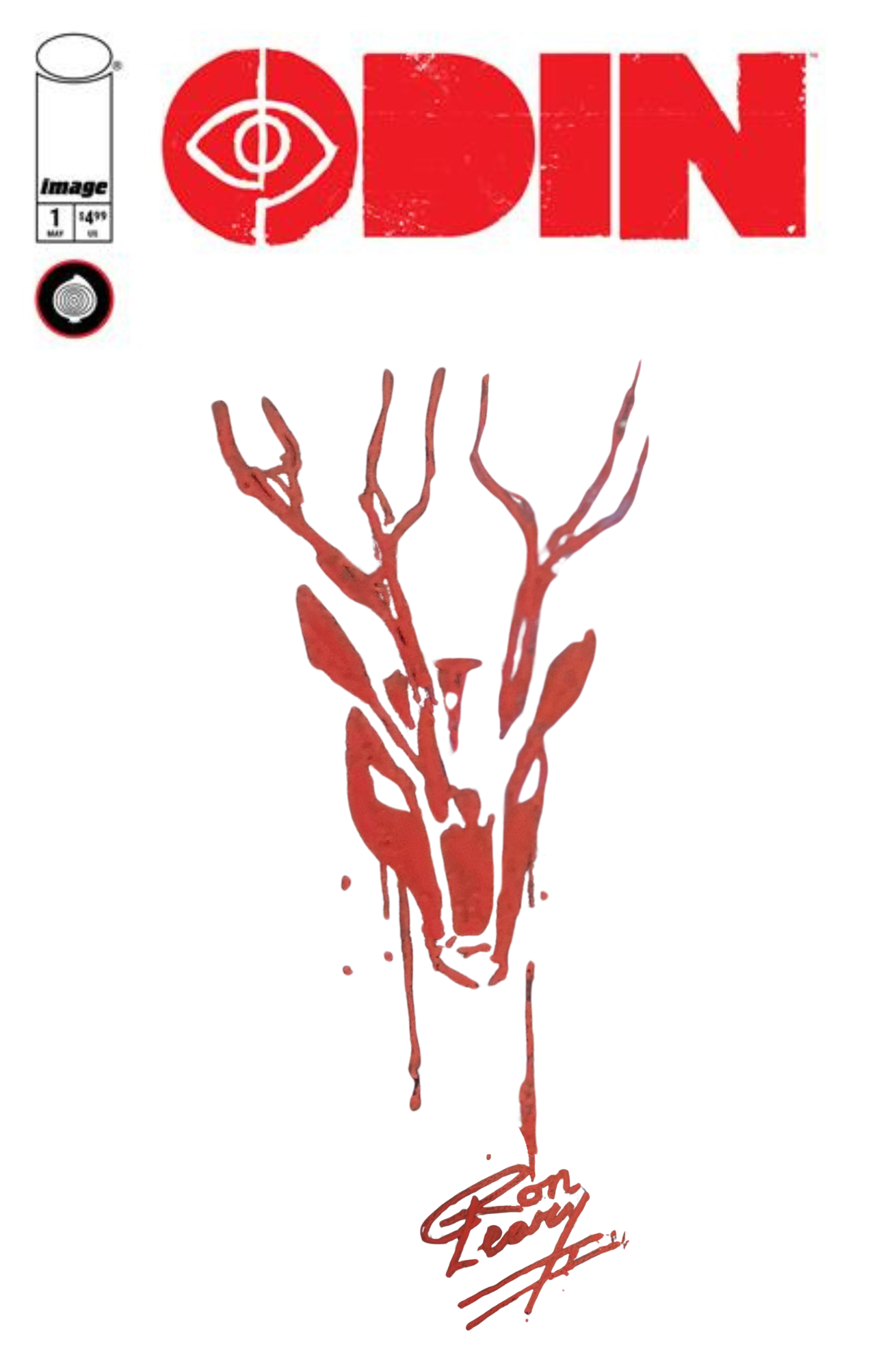 ODIN #1 FOIL RON LEARY EXCLUSIVE