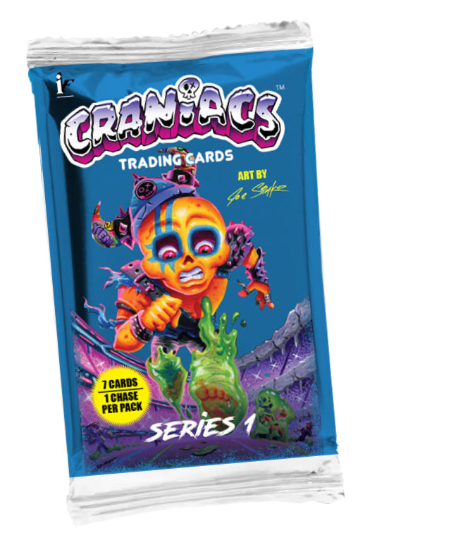 CRANIACS SERIES 1 TRADING CARDS HOBBY BOX- NEW TV SERIES COMING SOON!