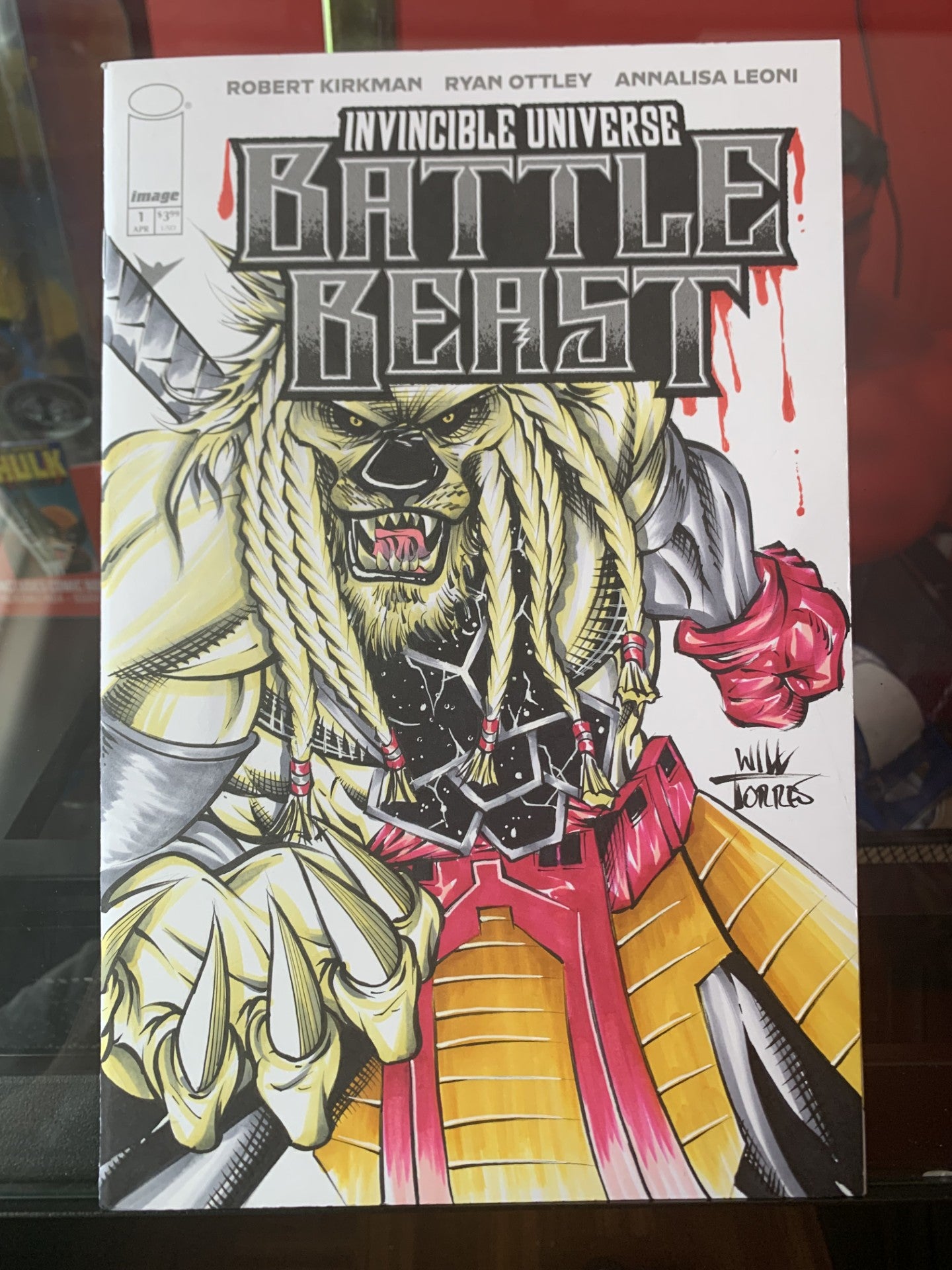 000 Will Torres Sketch Comic Covers