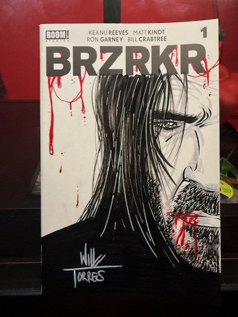 000 Will Torres Sketch Comic Covers