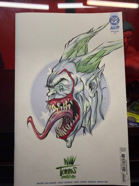 000 Will Torres Sketch Comic Covers